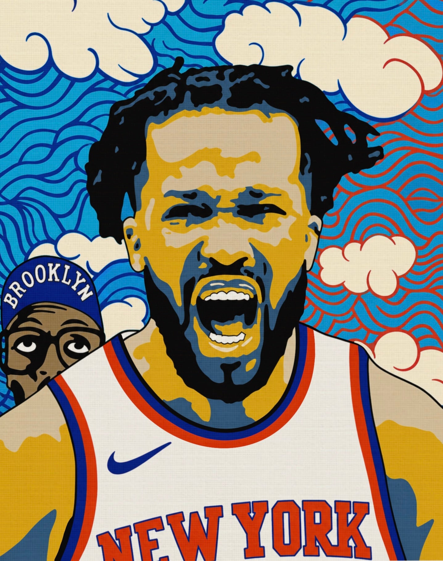 “Orange and Blue Skies” Print 8x10